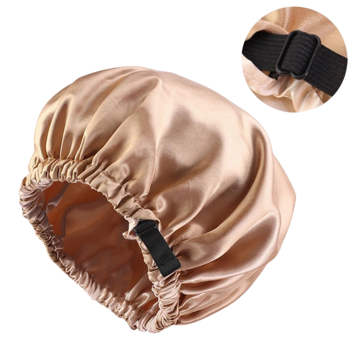 bonnet en satin avec elastique bonnetoo.com